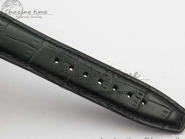 MIROTIME 0519 TimelessDesign Portuguese IW358304 ZF 1:1 Best Edition SS Blue Dial on Leather Strap A 7078